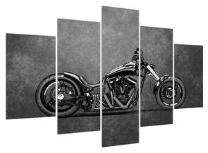 Tablou cu motocicleta (150x105 cm)
