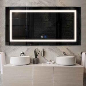 Oglinda LED Orizontala, Fara Butoane Tactile, Cu Dezaburire - Gama Rey