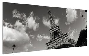 Tablou cu turnul Eiffel (120x50 cm)