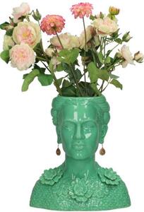 Vaza Flower Lady Mint 34x19x29cm