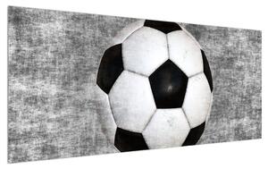 Tablou cu mingea de fotbal (120x50 cm)
