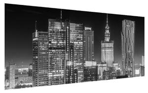 Tablou albnegru cu New York (120x50 cm)