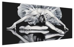 Tablou cu balerina (120x50 cm)