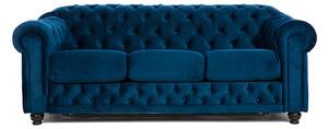 Canapea extensibila Stil albastra 200/100/80 cm​​