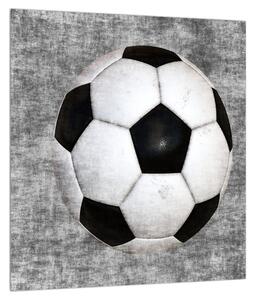 Tablou cu mingea de fotbal (30x30 cm)