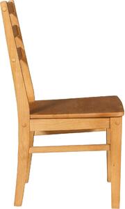 Set 2 scaune natur Horki 43/54/90 cm