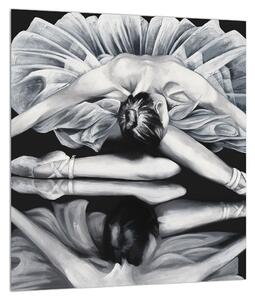 Tablou cu balerina (30x30 cm)