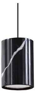 Terence Woodgate - Solid Lustră Pendul Cylinder Nero Marquina Marble