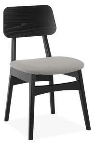 Guido Maria Set 2 scaune Ilsa negre 45/54/82 cm