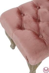 Bancuta tapitata roz Kaufe 100/42/40 cm