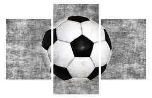 Tablou cu mingea de fotbal (90x60 cm)