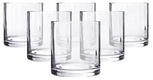 KONDELA Pahare pentru whisky/apă, set de 6, 350 ml, transparente, GRANITY TIP 4