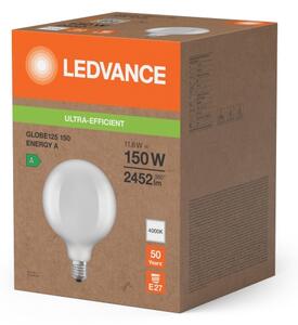 Bec LED GLOBE CLASSIC cu filament G125 E27/11,6W/230V 4000K - Ledvance