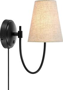 Markslöjd 108907 - Lampă de perete AMAR 1xE14/40W/230V in/negru