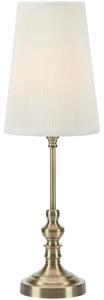 Markslöjd 108969 - Lampă de masă NOBLE 1xE14/40W/230V 56 cm albă/alamă