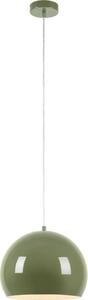 Markslöjd 108988 - Lampă suspendată pe cablu POP 1xE27/40W/230V, diam. 28 cm, verde