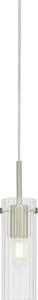 Markslöjd 109013 - Pendul pe cablu TIBIA 1xE14/40W/230V sticlă transparentă/alamă
