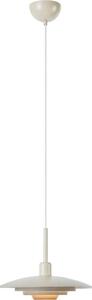 Markslöjd 108875 - Lustră suspendată pe cablu PINY 1xE27/60W/230V diametru 35 cm bej