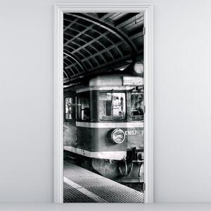 Fototapeta pentru ușă - tren (95x205cm)