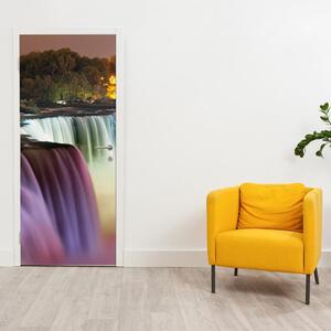 Fototapeta pentru ușă - cascade frumoase (95x205cm)