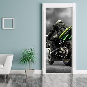 Fototapeta pentru ușă - motocicleta (95x205cm)