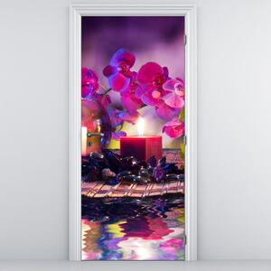 Fototapeta pentru ușă - compoziție de stil (95x205cm)