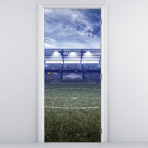 Fototapeta pentru ușă - stadionul de fotbal (95x205cm)