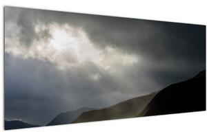 Tablou cu furtuna în apropiere (120x50 cm)