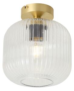Plafoniera Art Deco din alamă - Karel