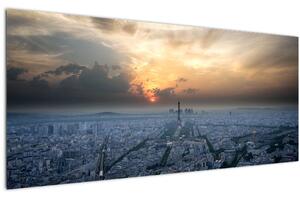 Tabloul - Paris din înâlțime (120x50 cm)