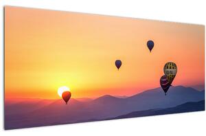Tablou cu baloane de aer cald (120x50 cm)