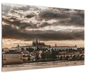 Tablou Castelului Praga în amurg (90x60 cm)