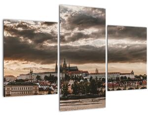 Tablou Castelului Praga în amurg (90x60 cm)