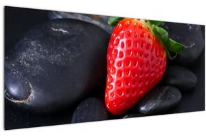 Tablou - căpșună (120x50 cm)