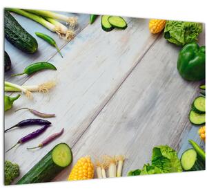 Tablou legumele (70x50 cm)