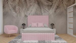Dormitor Cairo Tapitat Dressing 250x200 3 Usi Cu Oglinda Alb