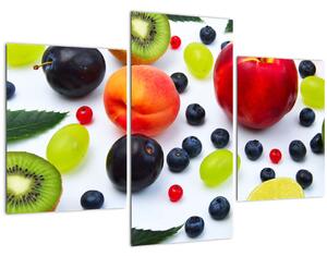 Tablou - fructe cu picături de apă (90x60 cm)