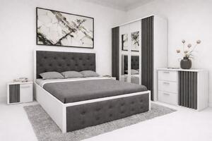Dormitor Dallas Tapitat Stejar