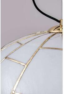 Globen Lighting - Ombrello Lustră Pendul White/Brass