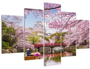 Tablou cu cireș japonez (150x105 cm)