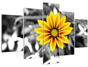 Tablou cu floare galbenă (150x105 cm)