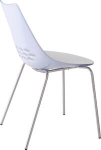 Set de 2 scaune albe Jam CB/1059 47,5/54/82,5 cm