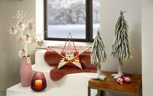 Set 2 brazi decorativi Schnee 53,70 cm