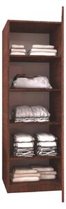 Dulap cu o usa D1,H200 x L45 x A50 cm, Material PAL 18mm, Culoare Wenge