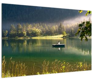 Tablou cu lac (90x60 cm)