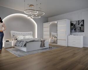 Dormitor Vista Tapitat Dressing 3 usi 250x200