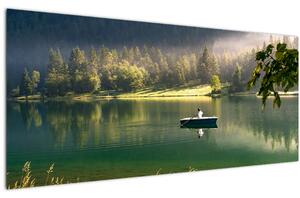 Tablou cu lac (120x50 cm)