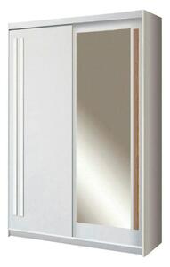 Dulap EFFECT, alb andersen, PAL melaminat, cu 2 usi, 150x59x215 cm