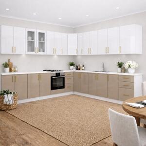 Bucatarie din Mdf lucios Gia 3.2 x 3.5m