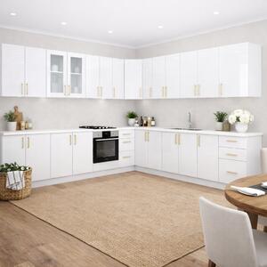 Bucatarie din Mdf lucios Gia 3.2 x 3.5m